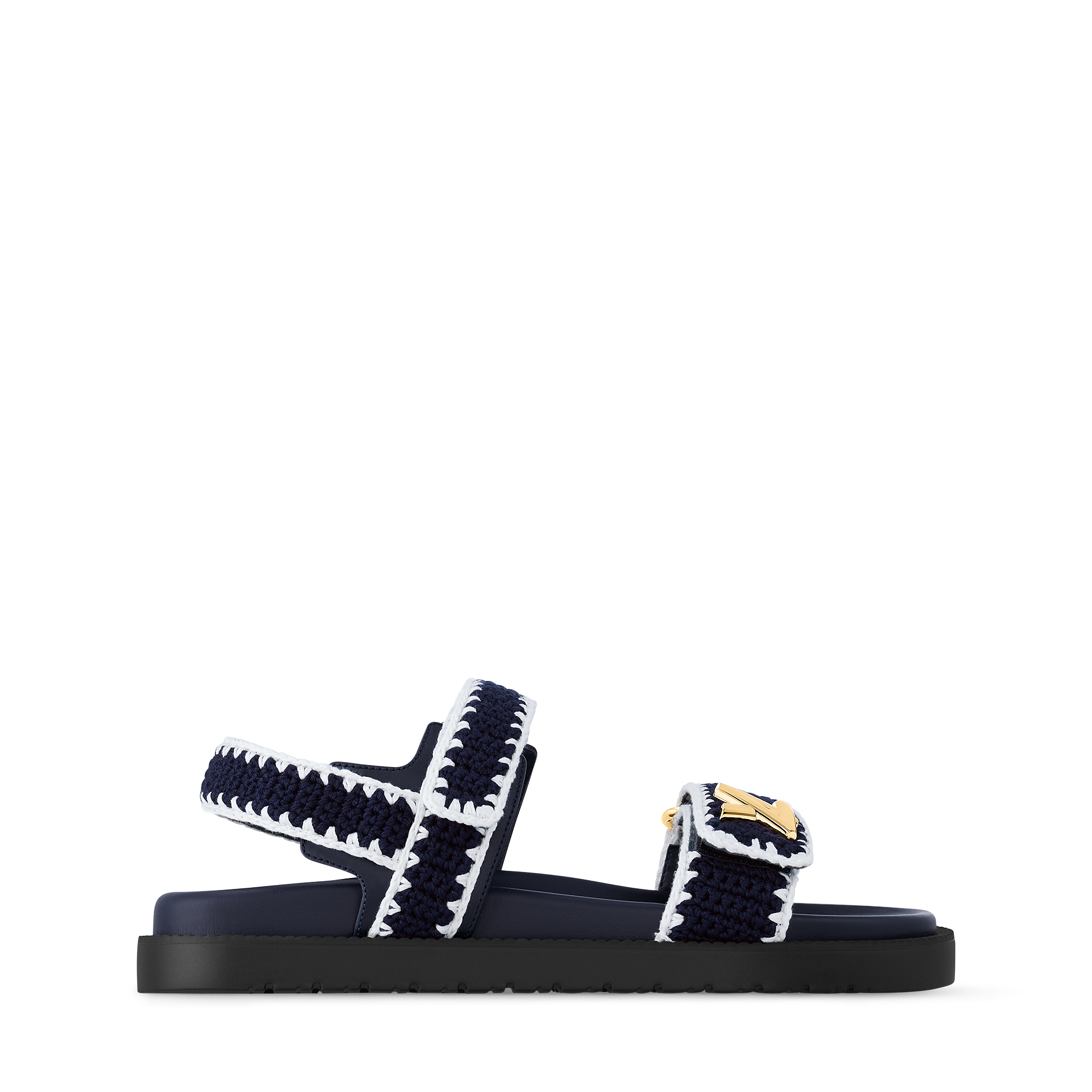 Shop LOUIS VUITTON LV Sunset Comfort Sandal at Beverly Center in